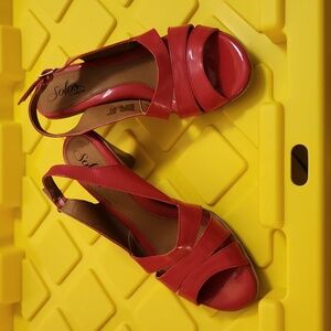 Red Heeled Sandals
